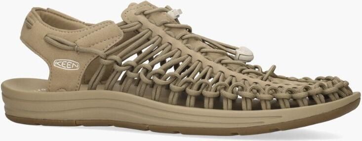 KEEN Sandalen Heren Uneek M Maat: 45 Materiaal: Suède Kleur: Taupe - Foto 4