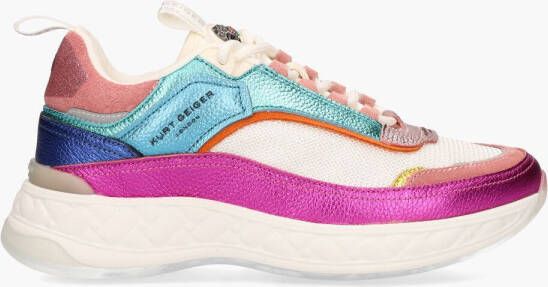 KURT GEIGER LONDON Lage Sneakers Dames Kensington Sneaker Leer Wit