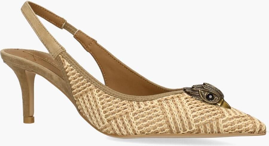 Kurt Geiger Belgravia slingback van suède met gevlochten details - Foto 3