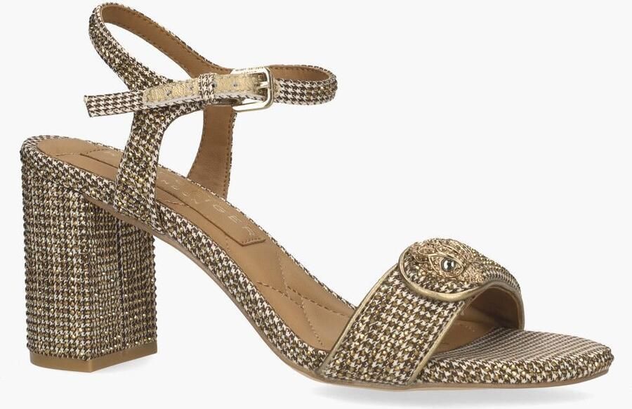 Kurt Geiger Kensington Langley Sandal Bruin Brons
