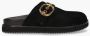 Kurt Geiger Mayfair Flat Mule Zwart - Thumbnail 2