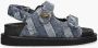 Kurt Geiger Orson sandaal van denim met quilt patroon - Thumbnail 3