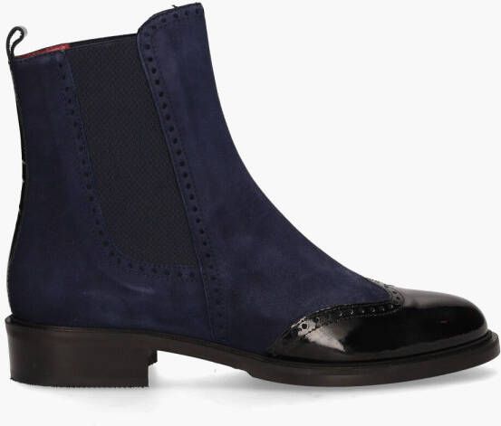 Lilian 12270 Donkerblauw Zwart