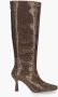 Lola Cruz High Boots Bruin Dames - Thumbnail 2