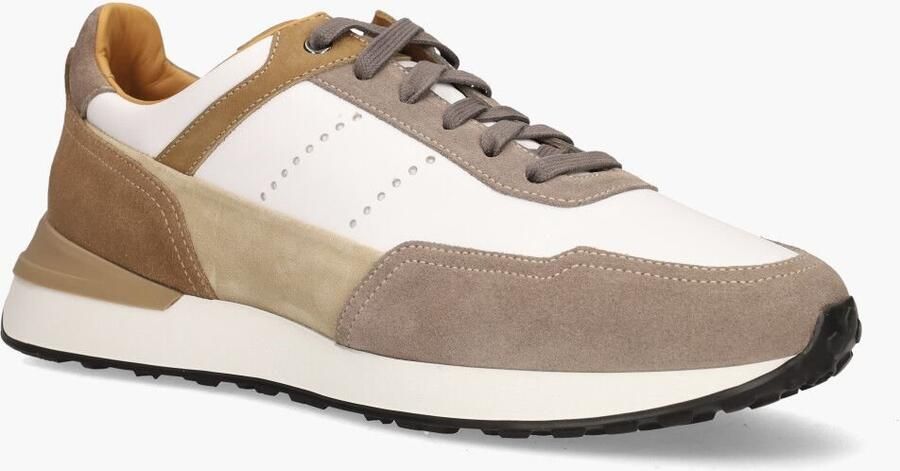Magnanni 24454~BRAVO~~~~~~~~~~~~~~~~~~~ Lage sneakersVrije tijdsschoenenHeren sneakers Wit beige - Foto 2
