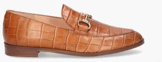 Maripe 30176 leren sneakers wit beige oranje