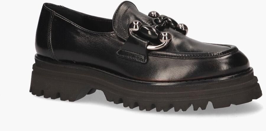Maripe Uma leren loafers zwart - Foto 2