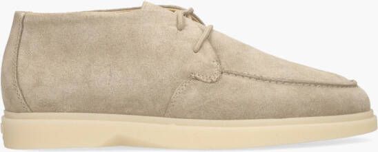 Mason Garments Veterschoenen Heren Amalfi Boat Maat: 45 Materiaal: Suède Kleur: Beige