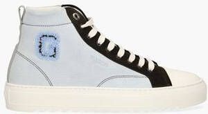 Mason Garments Heren Astro Hi Classico Sneakers Blauw