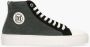 Mason Garments Astro Hi Stampato Sneakers Groen Black Heren - Thumbnail 2