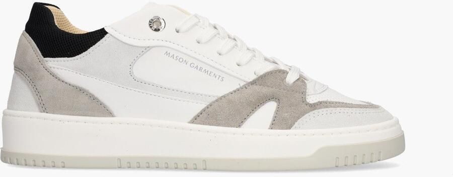 Mason Garments Lage Sneakers Heren Matera Primo Maat: 41 Materiaal: Leer Kleur: Wit
