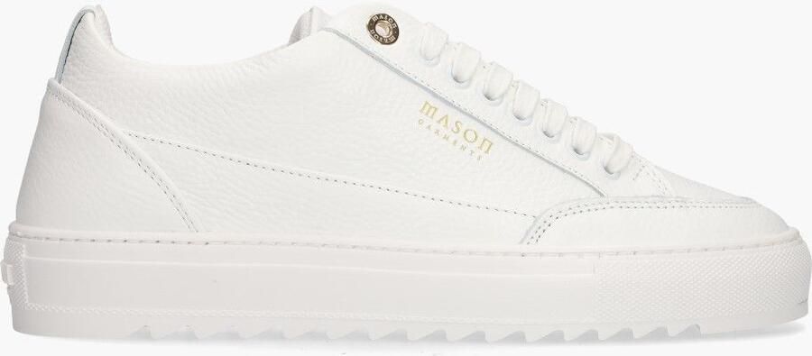 Mason Garments Sneakers Heren Tia Maat: 43 Materiaal: Leer Kleur: Wit - Foto 3