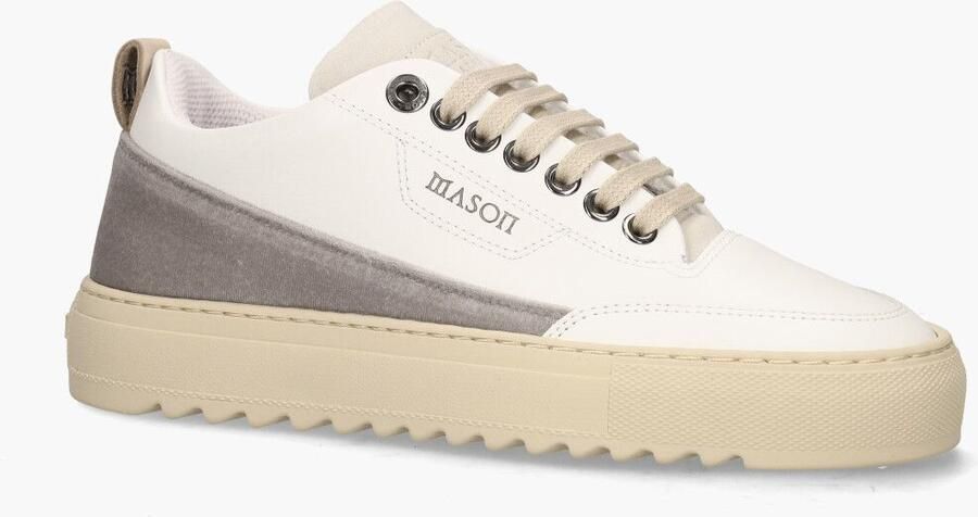 Mason Garments Schoenen Grijs Torino velluto sneakers grijs - Foto 2