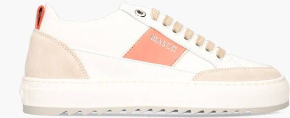 Mason Garments Tia sneaker van leer met suède details