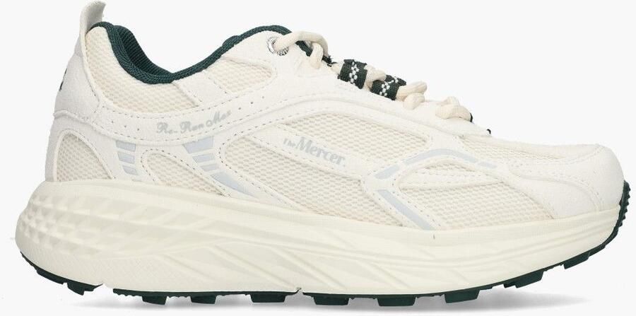 MERCER AMSTERDAM Lage Sneakers The Re-run Max Maat: 40 Materiaal: Suède Kleur: Wit