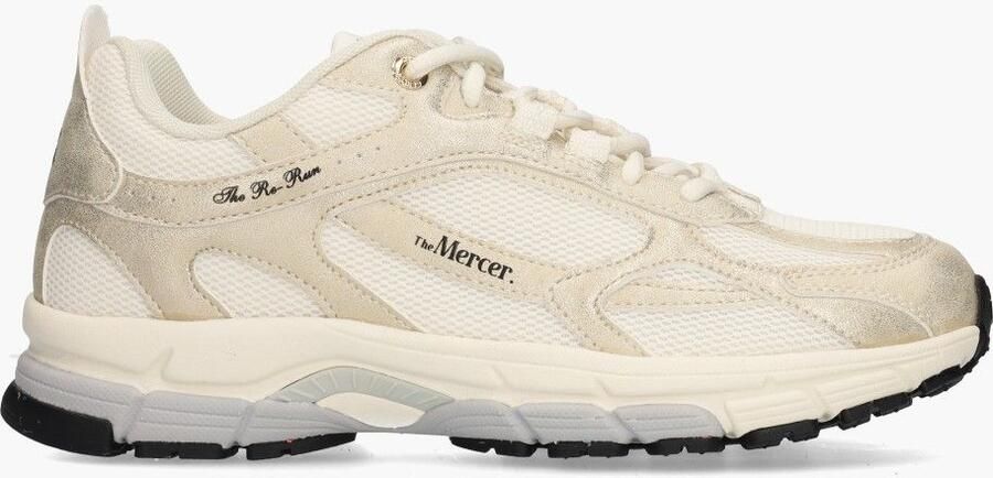 MERCER AMSTERDAM Lage Sneakers Dames The Re-run Metallic Maat: 40 Materiaal: Leer Kleur: Beige - Foto 4