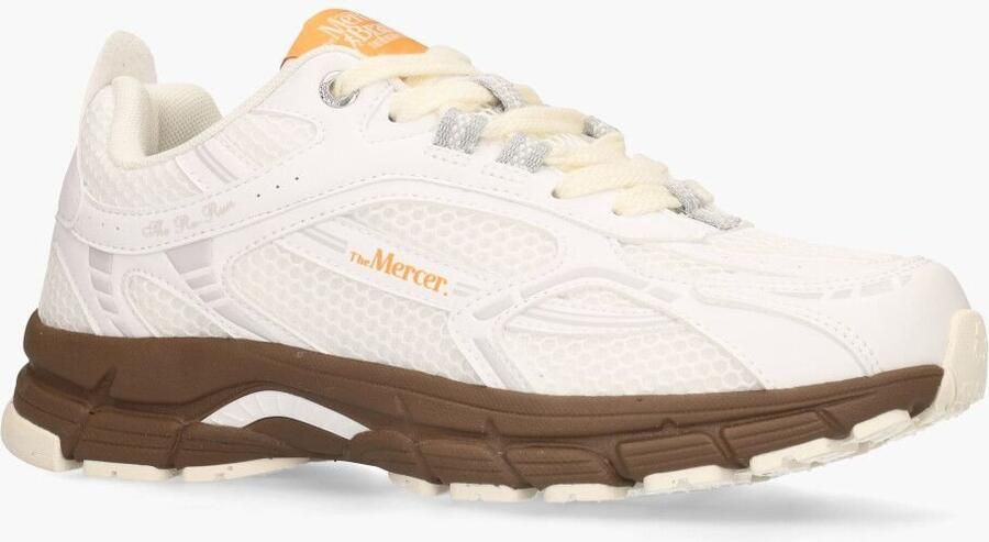 MERCER AMSTERDAM Lage Sneakers Dames The Re-run Grape Maat: 37 Materiaal: Mesh Kleur: Wit