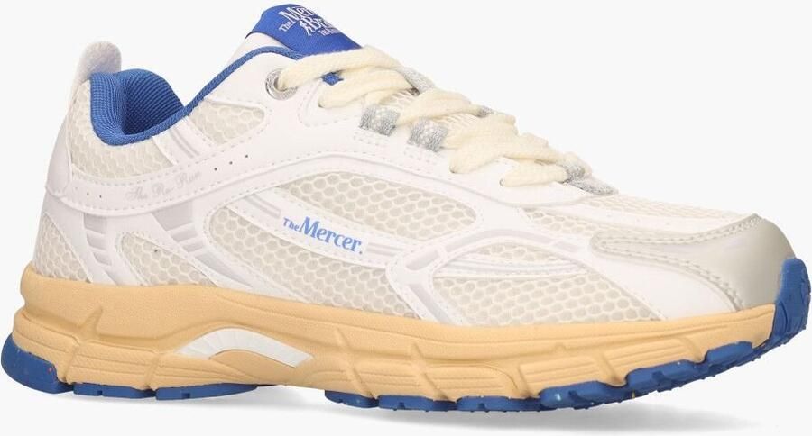 MERCER AMSTERDAM Lage Sneakers Dames The Re-run Grape Maat: 41 Materiaal: Mesh Kleur: Wit