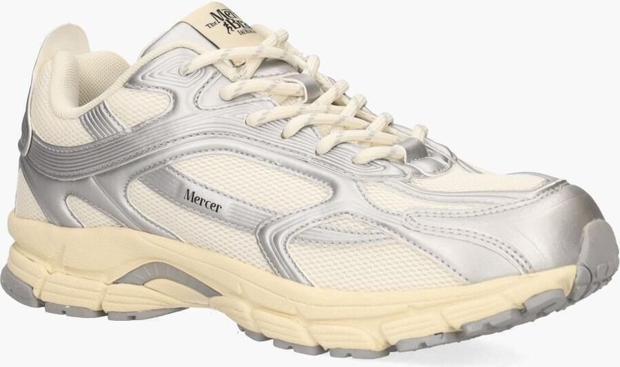 Mercer Amsterdam Mercer Re-Run High Frequency silver Zilver Mesh Lage sneakers Dames - Foto 3