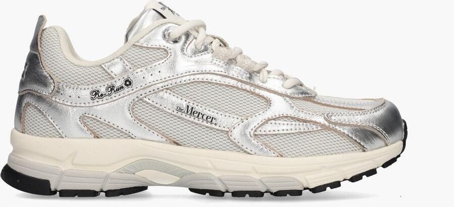 MERCER AMSTERDAM Lage Sneakers Dames The Re-run Pine Maat: 39 Materiaal: Textiel Kleur: Zilver - Foto 2