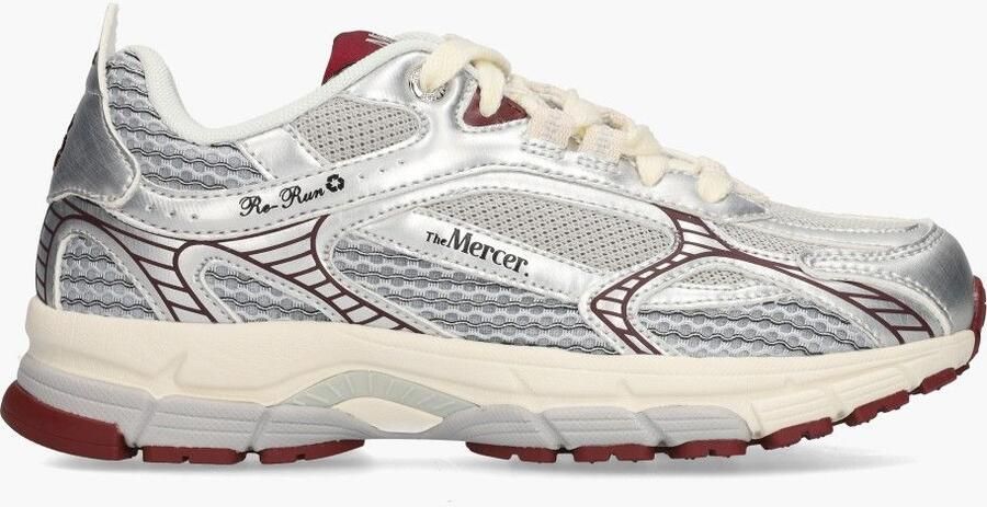 Mercer amsterdam Mercer The Re-Run Twin Mesh Zilver Bordeauxrood