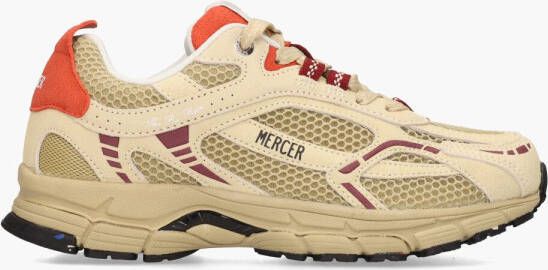 MERCER AMSTERDAM Lage Sneakers Dames Re-run Color Maat: 37 Materiaal: Suède Kleur: Bruin