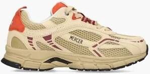 MERCER AMSTERDAM Lage Sneakers Dames Re-run Color Maat: 37 Materiaal: Suède Kleur: Bruin