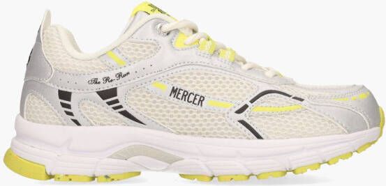 Mercer Amsterdam Lage Sneakers The Re-Run Neon