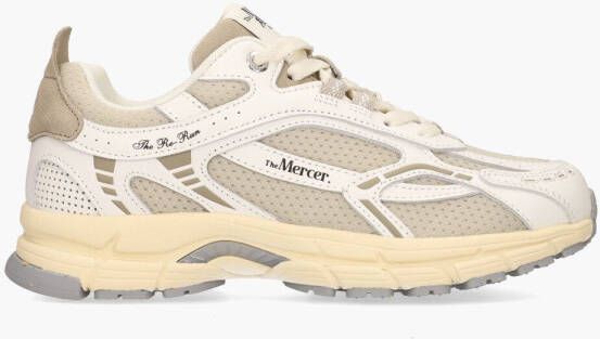 MERCER AMSTERDAM Lage Sneakers Dames The Re-run Vintage Maat: 37 Materiaal: Textiel Kleur: Wit