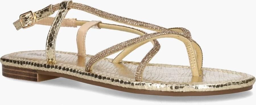Mia&Jo Twiggy Gold Fiber With Stones Sandalen - Foto 4