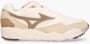 Mizuno Contender | Mojave Desert Tiger&apos;s Eye Beige Suede Lage sneakers Unisex - Thumbnail 2