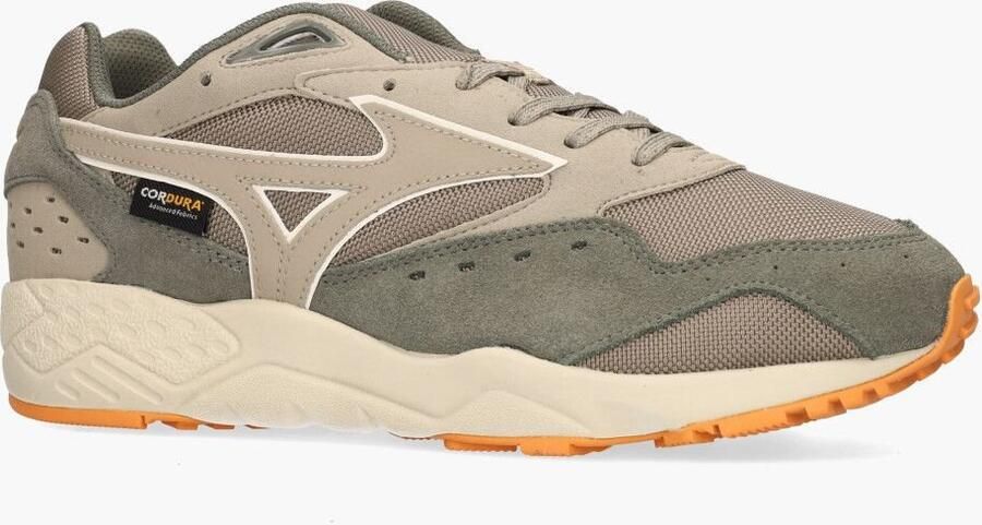 MIZUNO Lage Sneakers Heren Contender S.l Maat: 41 Materiaal: Suède Kleur: Groen - Foto 3