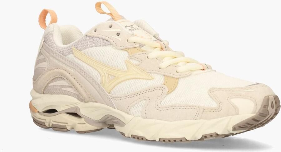Mizuno Wave Rider 10 | Summer Sand Pri Wit Mesh Lage sneakers Unisex