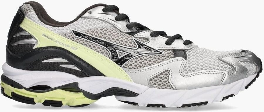 Mizuno Sneakers D1GA261D 04 WAVE RIDER 10-SILVER BLACK CREAM - Foto 9