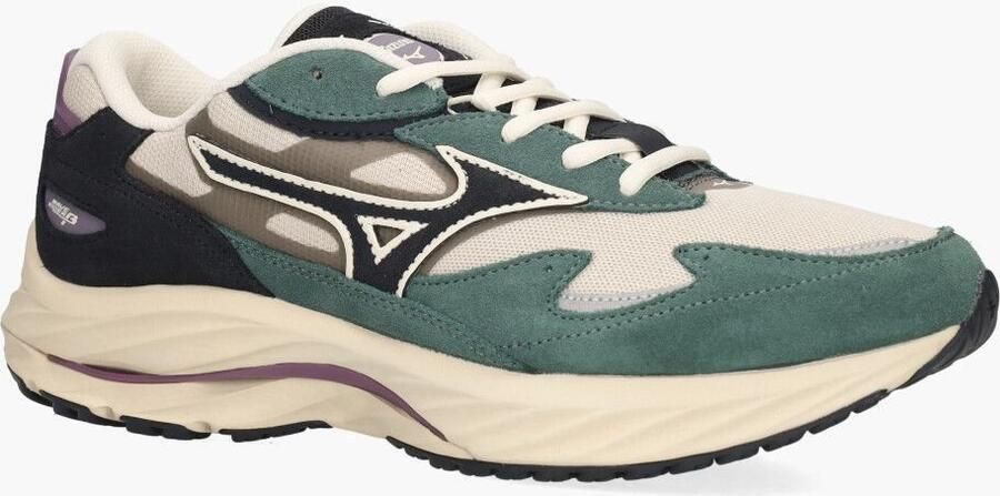 MIZUNO Lage Sneakers Heren Wave Rider B Maat: 41 Materiaal: Suède