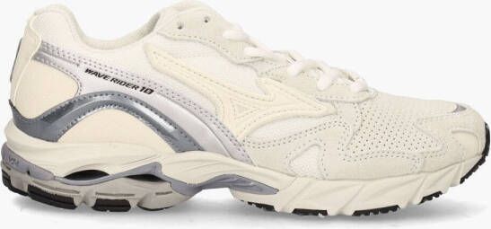 Mizuno Wave Rider 10 Off-White Zilver