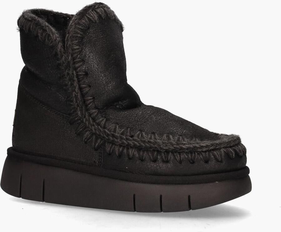 MOU Vachtlaarzen Dames Eskimo 18 Bounce Maat: 38 Materiaal: Suède Kleur: Zwart - Foto 9