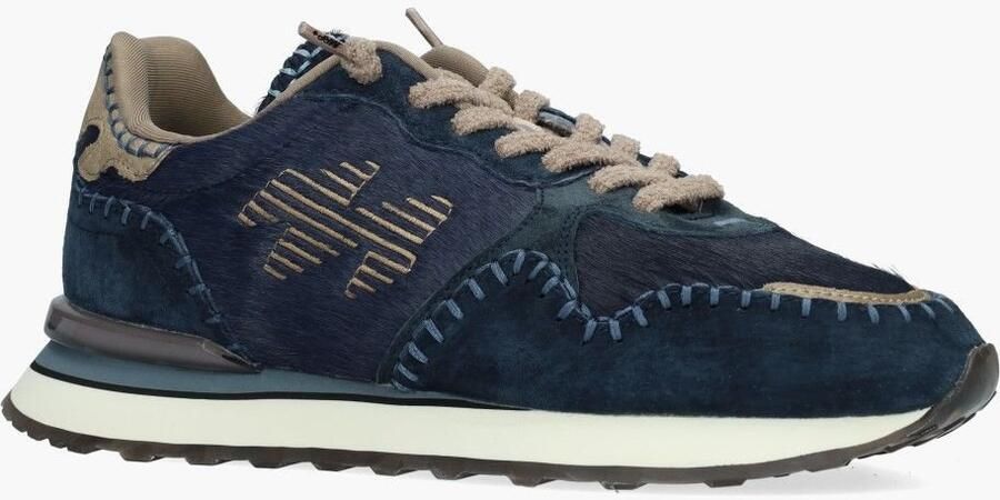 MRP Lage Sneakers Dames Amsterdam 06uphs Maat: 42 Materiaal: Suède Kleur: Blauw - Foto 3