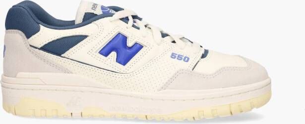 New Balance 550 Sneakers Heren Wit Leer