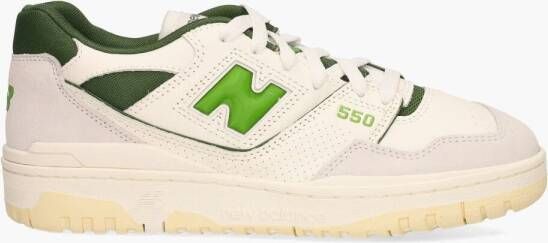 New Balance 550 sea salt alpine green Suede Unisex