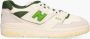 New Balance 550 sea salt alpine green Suede Unisex - Thumbnail 1