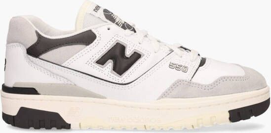 New Balance 550 sneakers white black Leer Unisex