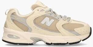 New Balance Stijlvolle Sneakers met Stoffen Bovenwerk Beige - Foto 4