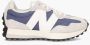 New Balance 327 sneakers donkerblauw grijs wit - Thumbnail 4
