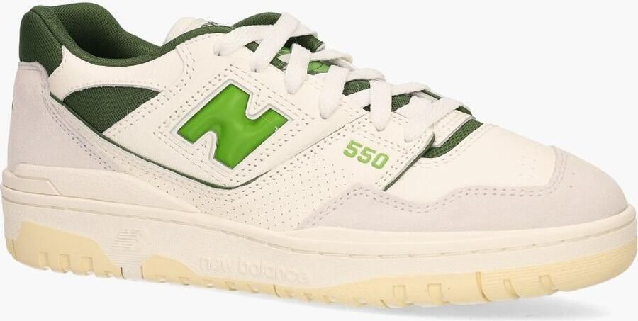 New Balance 550 sea salt alpine green Suede Unisex - Foto 2