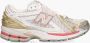 New Balance Mesh hardloopschoenen met leren details Multicolor Dames - Thumbnail 2