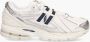 New Balance 1906R White NB Navy Silver Mesh Unisex - Thumbnail 1
