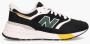 New Balance 997 sneakers zwart wit geel - Thumbnail 2
