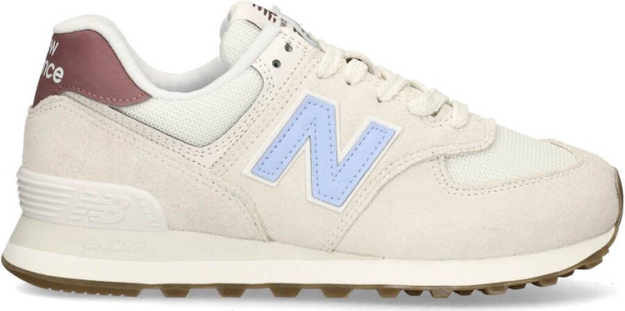 New Balance WL574RDB Volwassenen Lage sneakers Wit beige - Foto 8