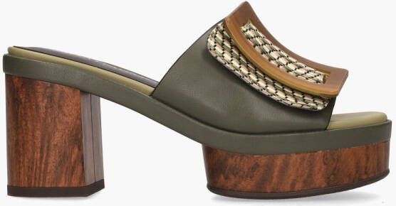 Noa Harmon 9669 slipper groen combi - Foto 2